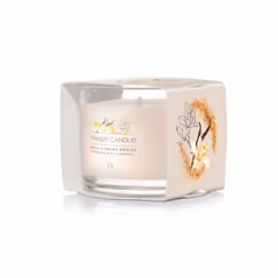 Yankee Candle Vanilla Crème Brulee bougie en cire Rond Vanille Beige 1 pièce(s)