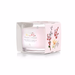 Yankee Candle Pink Cherry Vanilla bougie en cire Rond Cerise, Vanille Rose 1 pièce(s)