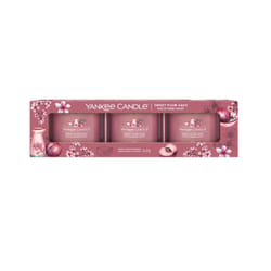 Yankee Candle Sweet Plum Sake bougie en cire Rond Saké Rose 1 pièce(s)
