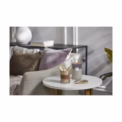 WoodWick Amethyst Sky Trilogy bougie en cire Cylindre Ambre, Jasmin, Lavande, Cuir, Bois de santal, Suédine, Vanille, Ylang-ylang 1 pièce(s)