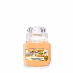 Yankee Candle Mango Ice Cream, Rond, Orange, Mango, Vanille, 30 h, 1 pièce(s)