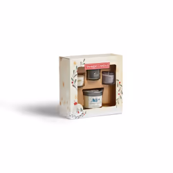 Yankee Candle Snow Globe Wonderland Tumbler & Filled Votive Gift bougie en cire Cylindre Noir, Gris, Blanc 4 pièce(s)