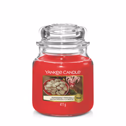 Yankee Candle Peppermint Pinwheels, Rond, Rouge, 75 h, 1 pièce(s)
