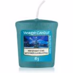 La bougie votive Yankee Candle Winter Night Stars parfume votre intérieur d’une agréable odeur et crée ainsi une atmosphère c ...
