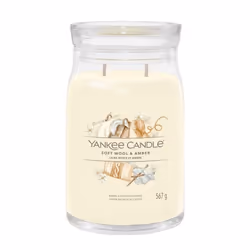 Yankee Candle Signature, Cylindre, Jaune, Ambre, Bois de cachemire, Jasmin, 90 h, 1 pièce(s)