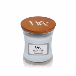 WoodWick Magnolia Birch, Cylindre, Bleu clair, Bois de bouleau, Magnolia, 75 h, 1 pièce(s)