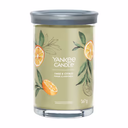 Yankee Candle Signature, Cylindre, Vert, Citron, Sage, 100 h, 1 pièce(s)