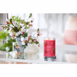 Yankee Candle 1724404E bougie en cire Cylindre Pourpre 1 pièce(s)