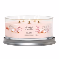 Yankee Candle Pink Sands™ bougie en cire Cylindre Citron, Floral, Vanille Rose 1 pièce(s)