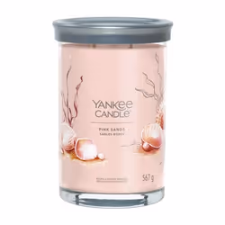 Yankee Candle Pink Sands, Cylindre, Rose, Citron, Floral, Vanille, 100 h, 1 pièce(s)