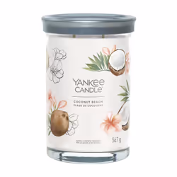 Yankee Candle Signature, Cylindre, Blanc, Noix de coco, Ananas, Vanille, 100 h, 1 pièce(s)