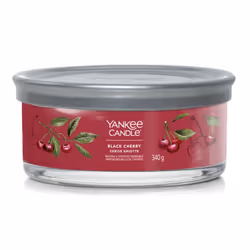 Yankee Candle Black Cherry, Cylindre, Rouge, Cerise, 28 h, 1 pièce(s)