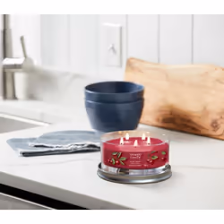 Yankee Candle Black Cherry bougie en cire Cylindre Cerise Rouge 1 pièce(s)