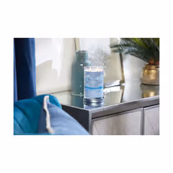 Yankee Candle Signature bougie en cire Cylindre Ambre, Jasmin, Bois de santal Bleu 1 pièce(s)