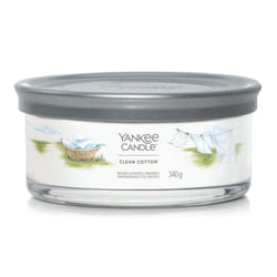 Yankee Candle Clean Cotton bougie en cire Cylindre Fleur de coton, Citron, Farine blanche Blanc 1 pièce(s)