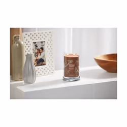 Yankee Candle Signature bougie en cire Cylindre Bois de bouleau Marron 1 pièce(s)