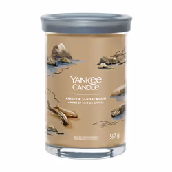 Yankee Candle Signature, Cylindre, Marron, Ambre, Cardamone, Bois de santal, 100 h, 1 pièce(s)