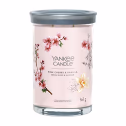 Yankee Candle Signature, Cylindre, Rose, Cerise, Vanille, 100 h, 1 pièce(s)