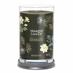 Yankee Candle Silver Sage & Pine bougie en cire Cylindre Vert 1 pièce(s)