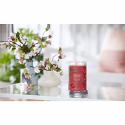Yankee Candle 1724478E bougie en cire Cylindre Cerise Rouge 1 pièce(s)