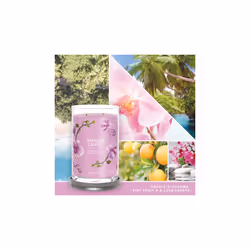 Yankee Candle Signature bougie en cire Cylindre Fruité, Orchidée Violet 1 pièce(s) - Vue supplémentaire 4