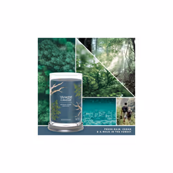 Yankee Candle Signature bougie en cire Cylindre Ambre, Pamplemousse, Mandarin Bleu 1 pièce(s) - Vue supplémentaire 4