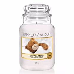 Yankee Candle Soft Blanket, Rond, Blanc, 150 h, 1 pièce(s)