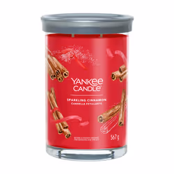 Yankee Candle 1630043E, Cylindre, Rouge, Cannelle, Clou de girofle, 100 h, 1 pièce(s)