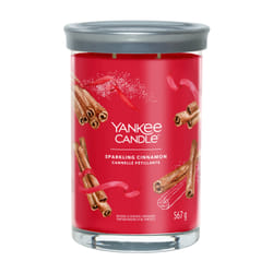 Yankee Candle 1630043E bougie en cire Cylindre Cannelle, Clou de girofle Rouge 1 pièce(s)