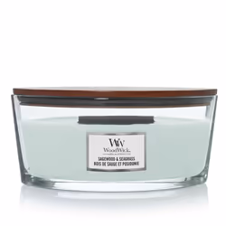 WoodWick Sagewood & Seagrass Ellipse, Ellipse, Turquoise, 1 pièce(s)