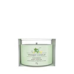 Yankee Candle Cucumber Mint Cooler bougie en cire Rond Concombre, Eucalyptus, Pamplemousse, Jasmin, Citron, Orange, Musc blanc Vert 1 pièce(s)