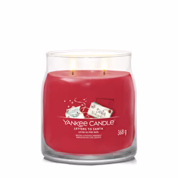 Yankee Candle Letters To Santa bougie en cire Cylindre Rouge 1 pièce(s)