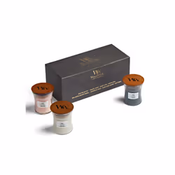 WoodWick Mini Jar Floral Giftset bougie en cire Cylindre Multicolore 3 pièce(s)