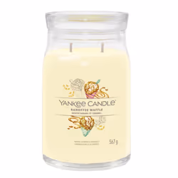 Yankee Candle Banoffee Waffle, Cylindre, Chocolat, Jaune, Banane, Caramel, Chocolat, 90 h, 1 pièce(s)