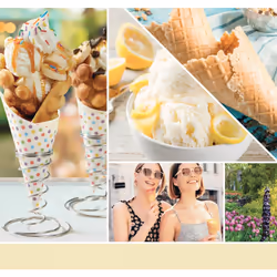 Yankee Candle Banoffee Waffle bougie en cire Cylindre Banane, Caramel, Chocolat Chocolat, Jaune 1 pièce(s)