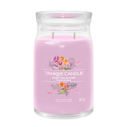 Yankee Candle Hand Tied Blooms bougie en cire Cylindre Floral Violet 1 pièce(s)