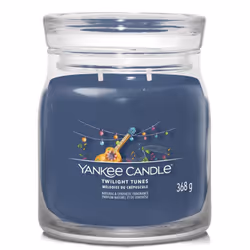 Yankee Candle Twilight Tunes, Cylindre, Bleu, Cardamone, Bois, 50 h, 1 pièce(s)