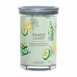 Yankee Candle Signature, Cylindre, Vert, Concombre, Citron, Menthe, 100 h, 1 pièce(s)