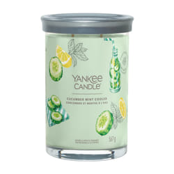 Yankee Candle Signature bougie en cire Cylindre Concombre, Citron, Menthe Vert 1 pièce(s)