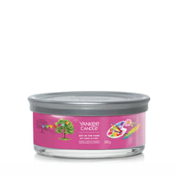Yankee Candle Art in the Park bougie en cire Rond Pomme, Cèdre, Jasmin, Lys, Musc, Rose, Bois de santal, Violet, Ylang-ylang Rose 1 pièce(s)