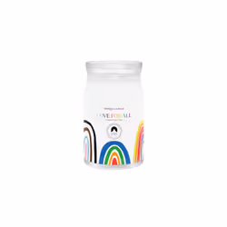 Yankee Candle YC SIGE LARGE JAR LOVE FOR ALL, Cylindre, Blanc, Bois, 1 pièce(s)