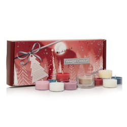 Yankee Candle Signature Holiday Bright Lights Gift Set bougie en cire Rond Multicolore 10 pièce(s)