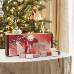 Yankee Candle Signature Holiday Bright Lights Gift Set bougie en cire Rond Multicolore 10 pièce(s)