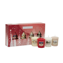 Yankee Candle Signature Holiday Bright Lights Gift Set bougie en cire Cylindre Multicolore 4 pièce(s)