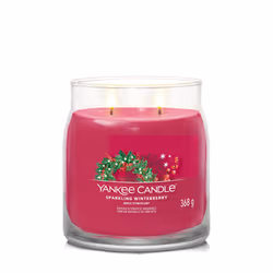 Yankee Candle Sparkling Winterberry bougie en cire Rond Rouge 1 pièce(s) - Vue supplémentaire 4