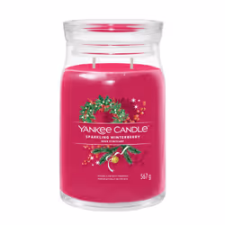 Yankee Candle Sparkling Winterberry, Rond, Rouge, 90 h, 1 pièce(s)