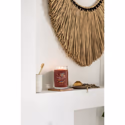 Yankee Candle 1743378E bougie en cire Rond Rouge 1 pièce(s)