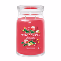 Yankee Candle Holiday Cheer, Rond, Rouge, 90 h, 1 pièce(s)