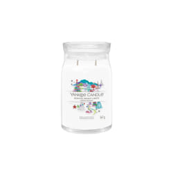 Yankee Candle 1743383E bougie en cire Cylindre Jasmin, Menthe, Poire, Vanille Blanc 1 pièce(s)