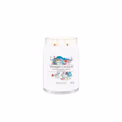 Yankee Candle 1743383E bougie en cire Cylindre Jasmin, Menthe, Poire, Vanille Blanc 1 pièce(s)